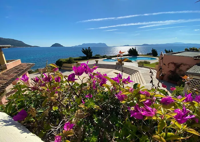 Isa - Luxury Ginepro Sea View With Common Swimming Pool Just 50 Mt From The Golfo Aranci